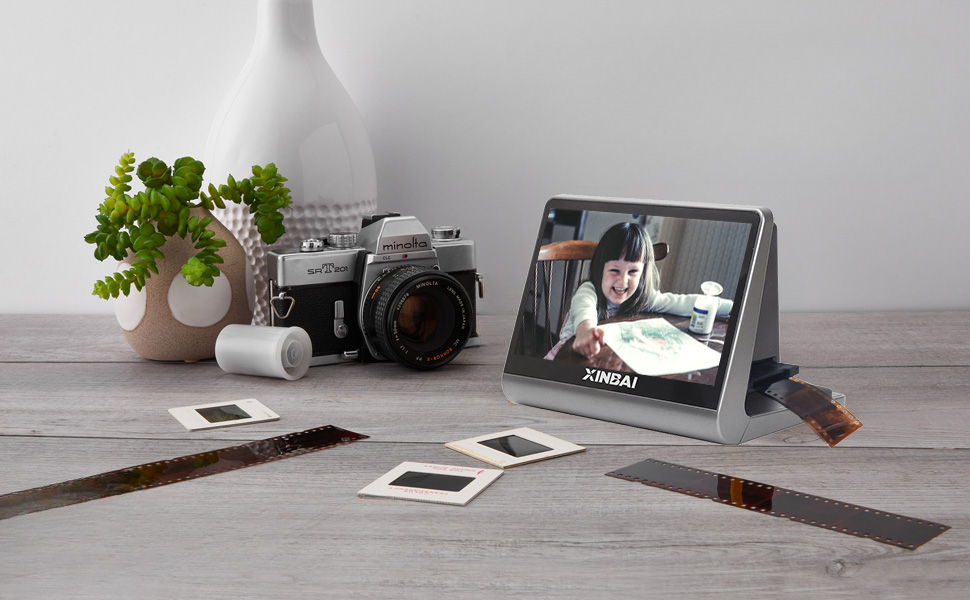 XINBAI Digital Film Scanner with Built-in LCD Screen