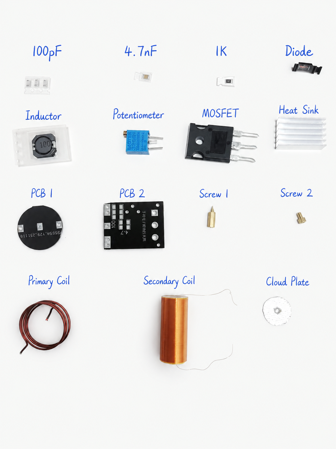 Mini Tesla Coil Kit