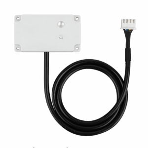 Y29A Non-Contact Capacitive Liquid Level Sensor — Y29A liquid level sensor with coiled cable on a white background