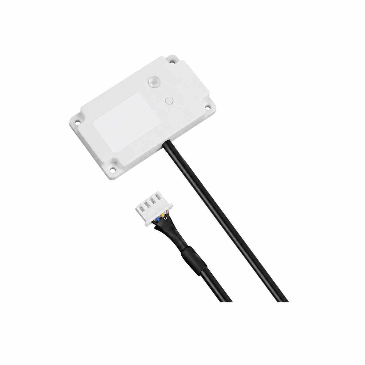 Y29A Non-Contact Capacitive Liquid Level Sensor — Y29A sensor and four-position cable connector close-up